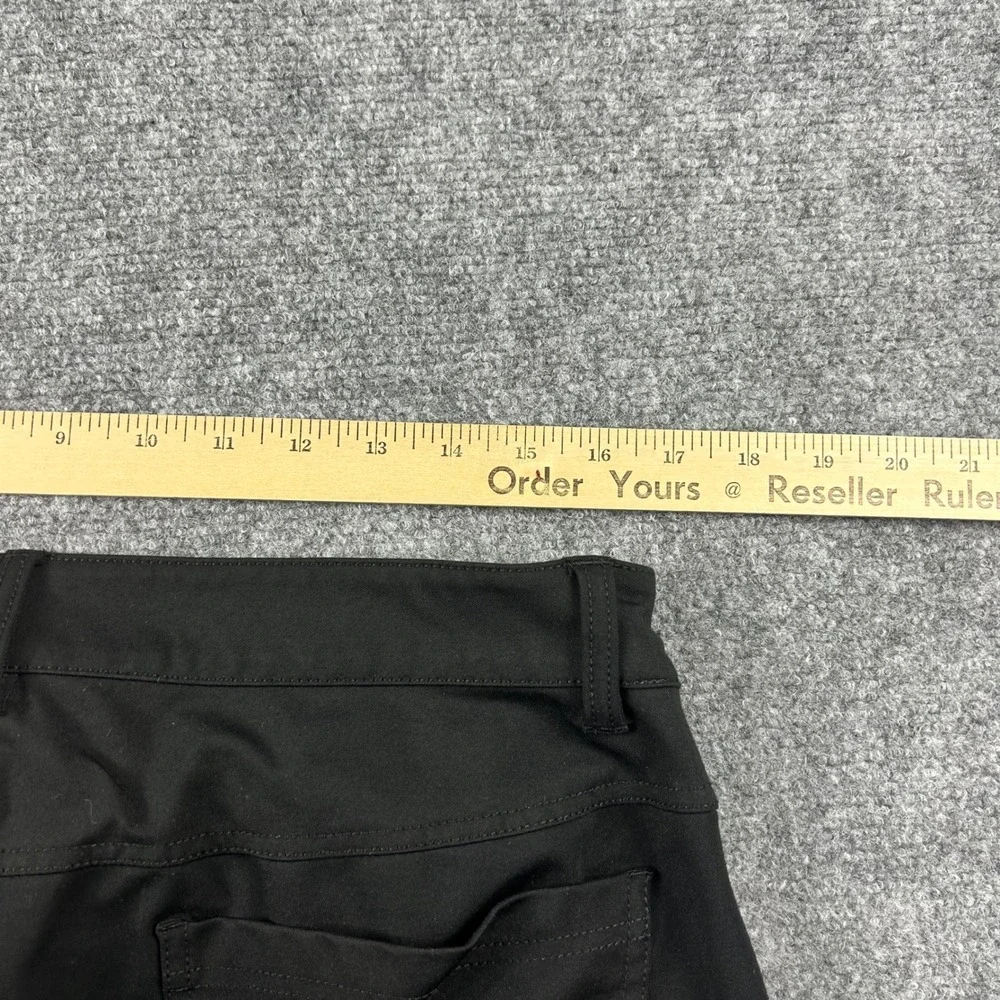 BYLT Everyday‎ Pant 2.0 Mens 36 Black Stretch Tapered Chino Trousers Casual Work